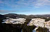 Googles nye datasenter blir bygd på Gromstul utanfor Skien i Telemark. Senteret det er søkt om i Sør-Rogaland, vil krevje meir straum enn alle bustadar i prisområde NO2, ifølgje Stavanger Aftenblad. Foto: Cornelius Poppe / NTB/ NPK