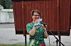 Ordføraren passa på at mikrofonen blei vaska mellom innslaga.