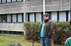 Erling Storesund fortalde frå sitt liv som bifil. Han er takknemleg for å føle seg trygg når han går hand i hand med den mannlege kjærasten.