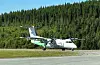 Widerøe har ansvaret for dei fleste rutene som får støtte. To ruter til og frå Mosjøen lufthavn i Nordland (bildet) får statsstøtte.FOTO: TORSTEIN TYSVÆR NYMOEN