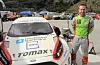 Daniel Holten med sin nyoverhalte Ford Fiesta skal vera med å kjempa om NM-sigeren i rallycross.Foto: Holten Media
