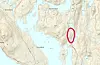 Dei første 26 hyttene i Etnefjellet er planlagde i området som er avmerka raudt på dette kartet. Kaldheim fjellgruppe eig ytterlegare 24 regulerte tomter i nærleiken av desse. Retten meiner Berge Sag har einerett til å utvikle alle desse.ILLUSTRASJON: STATENS KARTVERK