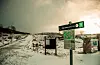 Haugesund Turistforening opnar vintersesongen for Olalia. Førebels er det sko som er utstyret for å ta seg fram til fjellstova.Foto: Einar Fjeldheim