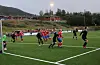Ølen kjempa for utlikning i hektiske sluttminutt, men det enda med tap mot Avaldsnes. Foto: Magne Skålnes