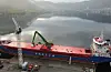 Arrvia Shipping sitt nyaste skip Nor Viking» ved kai i ØlensvågFOTO: ARRIVA SHIPPING