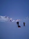 Frå ein fire dagars påsketur med ski og pulk.