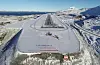 Flyplassen i Nuuk som skal vere ferdig i 2024.