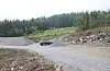 I arbeidet med å lage banen er det gjort vegoppgraderingar.
