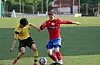 Thomas Kirketeig prøvde og prøvde mot Bremnes 2, men det enda med tap denne gongen. FOTO: MAGNE SKÅLNES