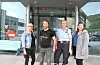 Einingsleiar for helse i Vindafjord, Maren Tjelmeland Hustoft (t.v.), fastlege i Vindafjord, Hogne Heggebø, politikontakt i Etne og Vindafjord, Kristine Strand og SLT-koordinator i Etne Liv Ellen Ebne vil setja temaet rundt kokain blant ungdom på agendaen. Foto: Grethe Hopland Ravn