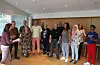 Dette biletet blei teke under fjorårets visefestival i Skånevik. Instruktør Merete Fyksen (t.v.), Dag Fransson, Tatjana Vega Johansen, Odd Nordeide, Nicolay Leganger, Tormod Tørresdal, Odd Arne Løyning, Vidar Halset, Tommy Sulen, Marianne Sulen, Ingrid Nystad, Lisbeth Sunde Anne Priyanka Søreide. Arkivfoto: Grethe Hopland Ravn