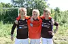 Desse gutane frå Vindafjord G12 synest Etne cup er noko av det kjekkaste dei har gjort i heile fotballkarrieren sin. F.v. Georg Matre Helgevold (10), Kristian Halleraker (11) og Vegard Holthe Owe (12).Foto: Kristina Haugen Moe
