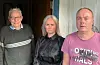 Knut Trovåg, Modgunn Trovåg Vik og Alfred Trovåg var svært rysta over innbrotet dei opplevde i september 2023Foto: Privat
