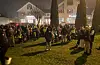 Det møtte mykje folk i Tinghusparken i Etne.Foto: Irene Mæland Haraldsen