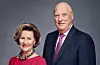 Dronning Sonja og kong Harald kjem til Vindafjord torsdag. oto: Jørgen Gomnæs / Det kongelige hoff.