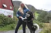 Klar for ny ekspedisjon. Eventyrar Monica Moa» Hundseid har vore med og kjøpt gard på Fjellgardane langt inne i Vikedalsdalen.Foto: Øystein Birkenes