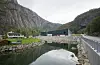 Settefiskanlegget i Fjæra opna i 2016. No førebur Mowi ei utviding som vil kunne meir enn tredoble kapasiteten målt i fiskemengd.FOTO: TORSTEIN NYMOEN
