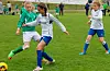 2017: Det var spanande då Skjoldar møtte Etne på grasbanen under Etne cup. Her er Ragnhild Haugen (11) frå Skjoldar i framgrunnen.FOTO: KRISTINA HAUGEN MOE