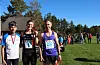 Beste tider på 10 kilometer:Bjørn Ketil Sørvik frå Bømlo fekk andreplass. Endre Snørteland frå Haugesund tok gull og Jacek Gebsli frå Ølensvåg fekk bronse. Foto: Irene Mæland Haraldsen