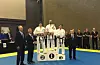 Hans Kristian Åsheim Havreberg kapra bronsemedaljen i EM i karate i Holland, fredag. Den unge senpai Havreberg seier dette er meir enn han hadde håpa på, på førehand. Foto: Privat