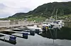 Nå er det 85 båtplassar i båthamna. FOTO: SVEIN-ERIK LARSEN