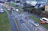 Frå markeringa av trafikkofferenes dag i Karmsundgata, Haugesund.Foto: Tor Andre Johannessen