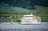 Kongeskipet Norge kjem til Ølen. FOTO: GRETHE NYGAARD