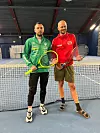 Yaroslav Oryshchenko (f.v.) og Rolf Manuel Nese før finalen i single klasse D.