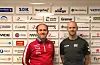 Stian Haugland (til høgre) overtar som hovudtrenar for A-laget, mens Ole Arne Pedersen blir å sjå som juniorlagstrenar sesongen 2020 for Ølen IL.Foto: Privat