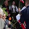 17. mai-feiring på Etne omsorgssenter. Foto: 17. mai-komiteen i Etne.