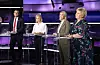 Bergen 20210831. PartileValkampen tetnar til den siste veka før valet. Bildet er frå ein partileiardebatt på tv2 i slutten av august. Foto: Marit Hommedal / NTB / NPKderdebatt på TV2.Foto: Marit Hommedal / NTB / NPK