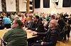 Rundt 90 personar tok turen til bygdahuset i Imsland for å diskutera framtida til bygda. Foto: Irene Mæland Haraldsen