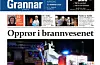 Grannar har hatt fleire oppslag om konflikten i det regionale brannvesenet. Her framside 17. februar 2020.