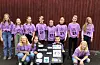 Elevar ved Vikedal skule gjekk til topps i regional finale i FIRST LEGO league.Foto: Privat