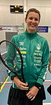Leiar i tennisgruppa Annelise Skrunes.Foto: Privat