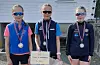 Vinnarane av dameklassen - Tiril Børø Opsøen (nr 2), Linnea H. Fjelldalselv (nr 1), Ingrid Frøyland (nr 3).