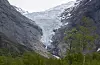 Briksdalsbreen i Stryn kommune i Sogn og Fjordane.Foto: Paul Kleiven / NTB/ NPK